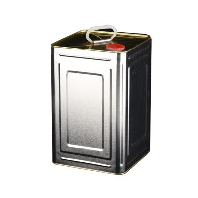 China Factory direct supply small metal square tin can 1L-20L for oil paint packaging for sale