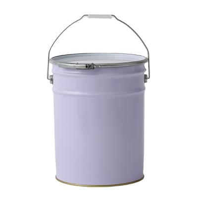 China manufacturer 10L metal round paint can tin cans for food canning for sale