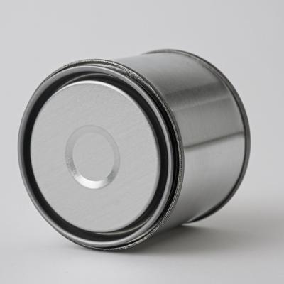 China stainless steel 250ml Round tin can good candle tins candy tin bucket with lid for sale