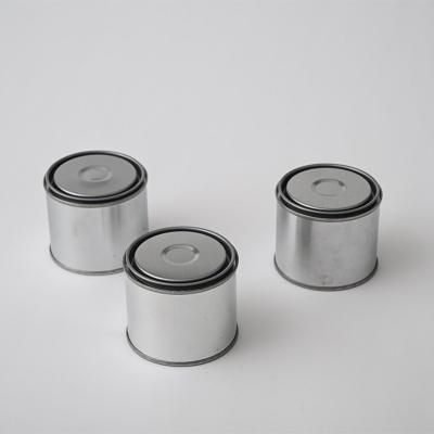 China Certified factory direct sales steel 250ml empty tin can with emboss for sale