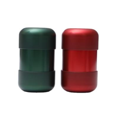 China Limited time seckill metal and tinplate tea bullet canister for sale