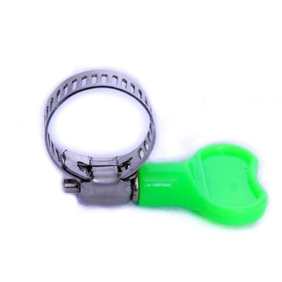 China American Pipe Clamp Plastic Pipe Clamp Butterfly Color Butterfly Handle Plastic Pipe Clamp for sale