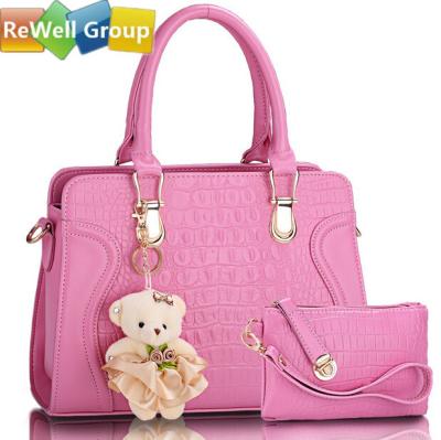 China Single Shoulder Handbag Contracted Ladies Leather Business Bags Zipper Closure for sale