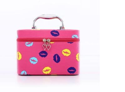 China Female Small Anti Theft Bags Polyester Portable Travel Cosmetic Bags for sale