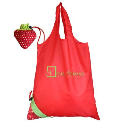 China Red 190T custom reusable Non-Woven Shopping bag with Silk creen Printing logo for sale