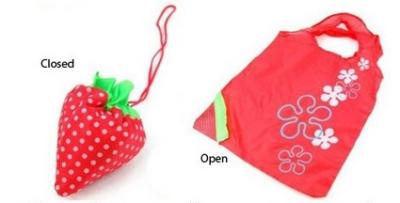 China Colorfull 210T Strawberry Non-Woven Shopping bag small environmentally friendly for sale