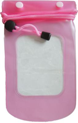 China Portable Pink PVC Waterproof Iphone Dry bag for Swimming , camping for sale