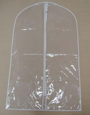 China 70D 1.0 Thickness PVC breathable Garment Cover Bag For travel 2 Handle for sale