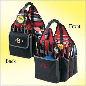 China Portable compact 600D Polyester tool bag Craft Caddy with shoulder strap for sale