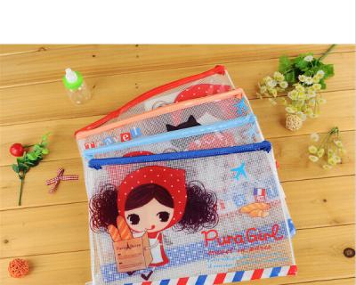 China New Creative Soft PVC Zipper Bank Bags Pen Pocket / Handy Pocket / Coin bag for sale