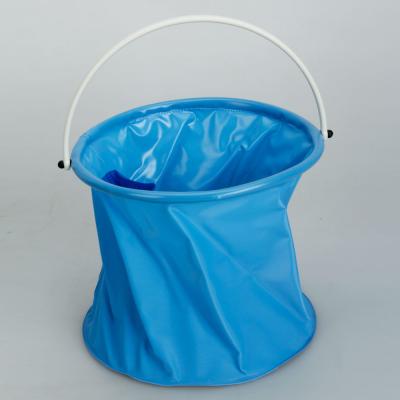 Chine Seau pliable imperméable de PVC 10L Volumen de Bule de sac imperméable de panier à provisions à vendre