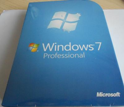 China Windows oem Retail Box windows 7 professional 64 bit service pack Full Version for sale