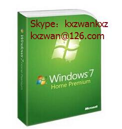 China 32bit x 64 bit genuine windows 7 home premium retail box original Fpp Keys for sale