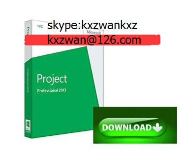 China Microsoft Office Project 2013 Professional  Office Product Key FPP 2013 Key 1PC for sale