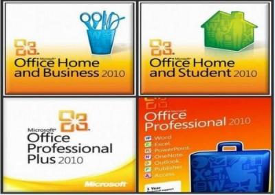 China Microsoft Office 2010 Product Key Card For Microsoft Office Professional 2010 for sale