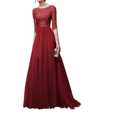 China Factory Sales Lady Hot Style Dinner Dress Party Anti-static Formal Dresses Long Club Even Women Casual Dresses for sale