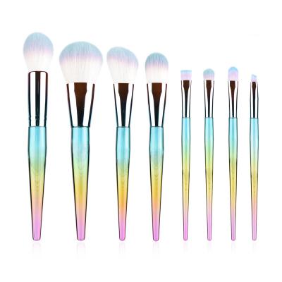 China Angular Blush Hot Sale Glitter Makeup Sweep Professional Makeup Brush Foundation Eyebrow Brush for sale