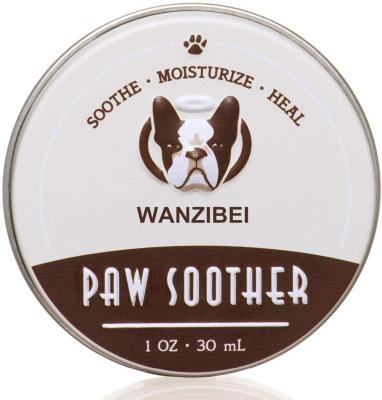 China WANZIBEI Wholesale Private Label Pets Accessories Natural Organic Friendly Dog Paw Balm Stocked Ready To Ship for sale