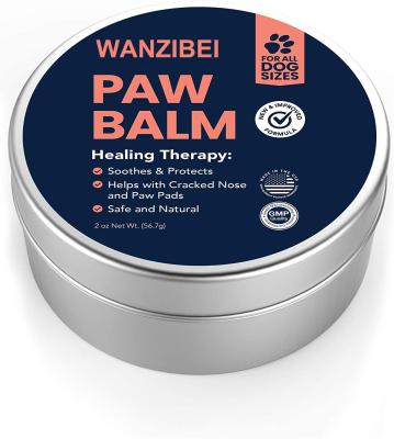 China Paw Wax Pet Paw Butter Organic & Natural Stocked OEM/ODM/Private Label Heals & Repairs Damaged Paws All-Natural Dog Paw Balm for sale