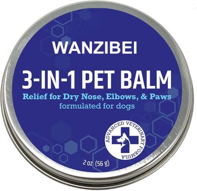 China Professional Pet Care Moisturizing Paw Dog Blam For Dry Stored Odorless Skin Paw Balm For Dog and Cat Paw Protection for sale