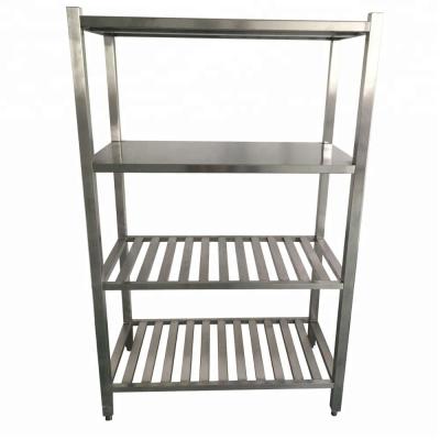 China European commercial kitchen stainless steel shelf or stainless steel rack for hotel and restaurant equipment en venta