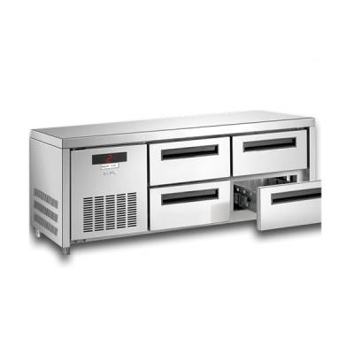 China Commercial Single-Temperature Stainless Steel Restaurant Refrigerator With Drawers for sale