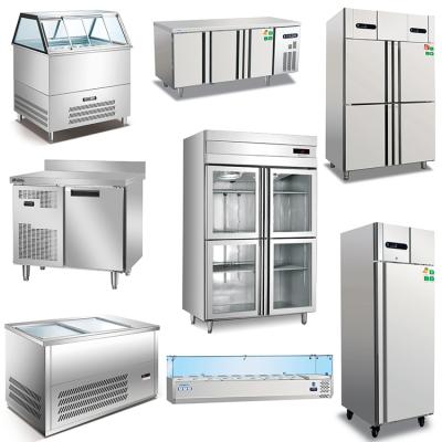 China Single-temperature commercial air-cooled single-temperature refrigerator for restaurant kitchen for sale