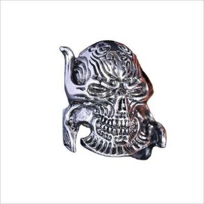 China New design punk eagle biker ring, cheap skull rings for men, fashion zinc alloy jewelry RI-022 for sale