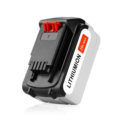 China Machine- The 20V 3.0Ah LBXR20 Rechargeable Cordless Drill Lithium Ion Battery for Black and Decker for sale