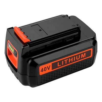 China Replacement 2000mAh Power Tools 40 Volt Battery LBX2040 LBXR36 LBXR2036 LST540 LCS1240 LBX1540 LST136W For Black And Decker 40V for sale