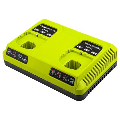 China Dual AC P117 Chemistry IntelliPort Charger Li-ion & Ni-DAO Ni-MH Battery Charger 12V MAX & 18V MAX For Ryobi ONE Plus for sale