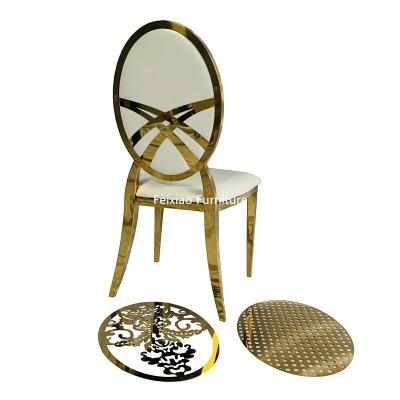 China Good quality new modern cheap design changeable back wedding chair for sale