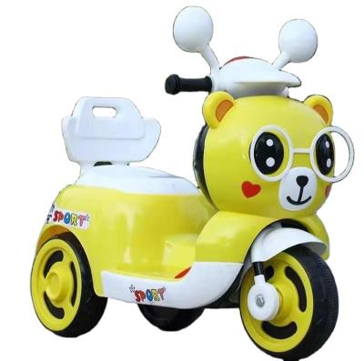 China Ride On Toy Wholesale New Design Electric Children Ride On Cute Mini Motorcycle Plastic Motorcycle for sale