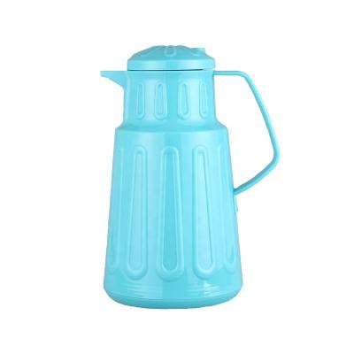 China 2019 New 1000ml Business HAPPY LION 2019 New Design Vacuum Flask Plastic Coffee Jug PLK Plastic Glass Thermal Series for sale