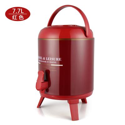 China HUAXING PORTABLE Thermos Bucket Gray Color Insulated Thermal Water Jug Coffee Barrel For Hotel IDB-IAC Series for sale