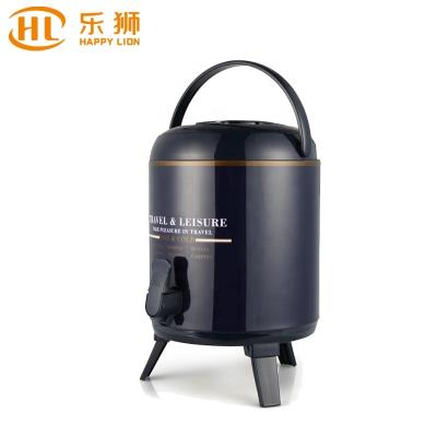 China PORTABLE HAPPY Outdoor Insulated Barrel Termos Food Flask Water Jug Vacuum Flasks And Thermoses LION Ice Bucket Camping Sports Large for sale