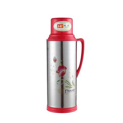 China Business HAPPY LION Thermos Stainless Steell Body Printing Vacuum Flask 2.0L Capacity 566S Series for sale