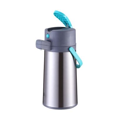 China HAPPY LION Thermos Vacuum Pump Flask Air Pressure Coffee Pot Business With Glass Refill Inside HXG-S for sale