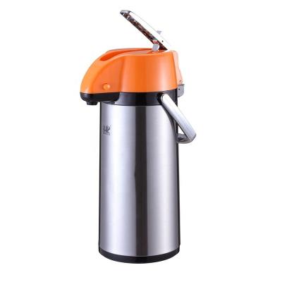 China HAPPY LION Air Pump Thermos Coffee Airpot Stainless Steel Vacuum Flask Business WithHand Squeezing HXA Series for sale