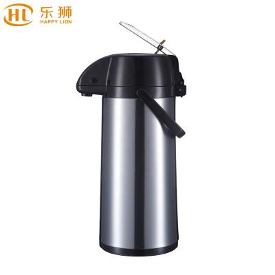 China PORTABLE Steel Wall Double Flasks Vacuum Jar Compressor Coffee Pink Glass Coating Ready To Ship Vacuum Flask Thermos Cup 2200ml Jar for sale