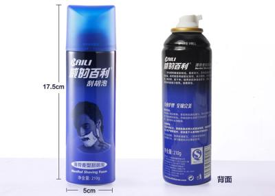 China Men pesonal care shave cream for safety razor , shaving foam 210g for sale