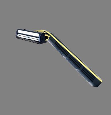 China Metal + plastic handle safety double bladed razor for Male Home use for sale