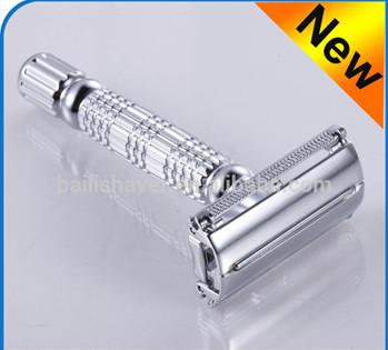 China Twist to open Adult Personal care shaving butterfly safety razor double edge for sale