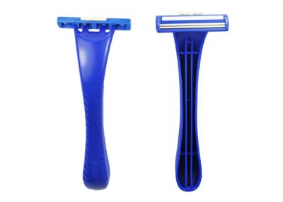 China OEM Brand Twin Blades Disposable Razor Shaving ABS Plastic Handle for sale