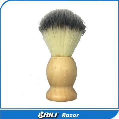 China Barber Shop Shaving Razor Brush Soften Nylon Hair Knot For Men Grooming for sale