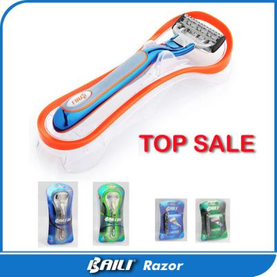 China New five blade razor American mens safety razor color customized for sale