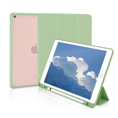 China IPad Pro10.5 New Arrival Color Nice Pencil Holder Acrylic Tablet Cover For iPad 102 105 109 11 inch Case for sale