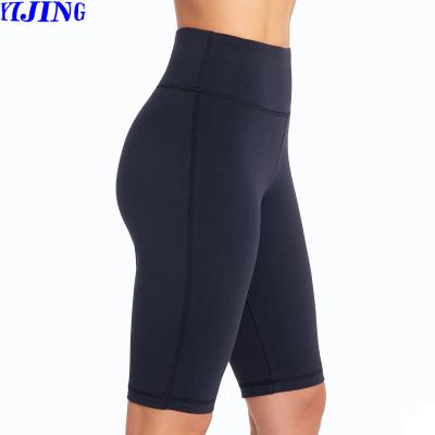 China Breathable Customized High Waist Women Yoga Shorts Summer Butt Lift Yoga Biker Shorts for sale