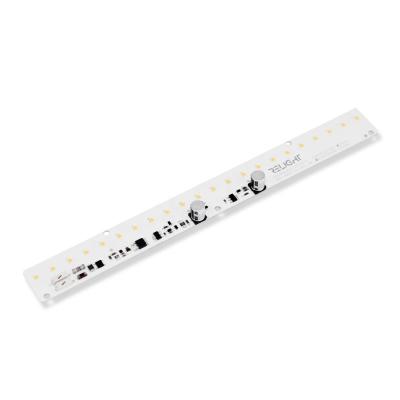 China Modern Customized Linear Aluminum DC PCB Board Circuit 600*24mm SMT PCBA LED Module For Panel Light for sale