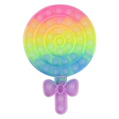 China New Amazon Selling Silicone 2021custom Stress Reliever Silicone Extrusion Push Popit Sound-IT Hot Bubble Bouncy Sensory Toy for sale